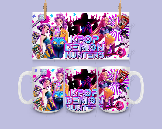 *PRE-ORDER* KP Demon Hunters 15oz Ceramic Mug