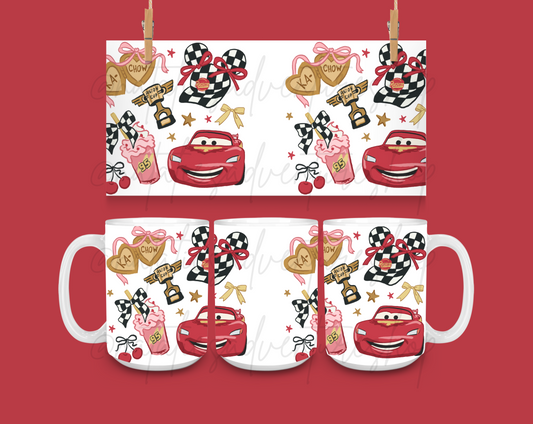 *PRE-ORDER* Coquette McQueen 15oz Ceramic Mug