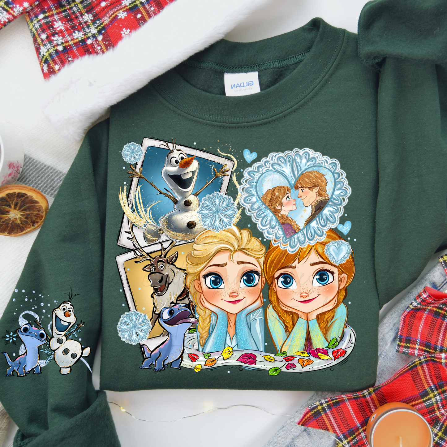 *Pre-Order* Frozen Sisters Princess Cartoon Crewneck