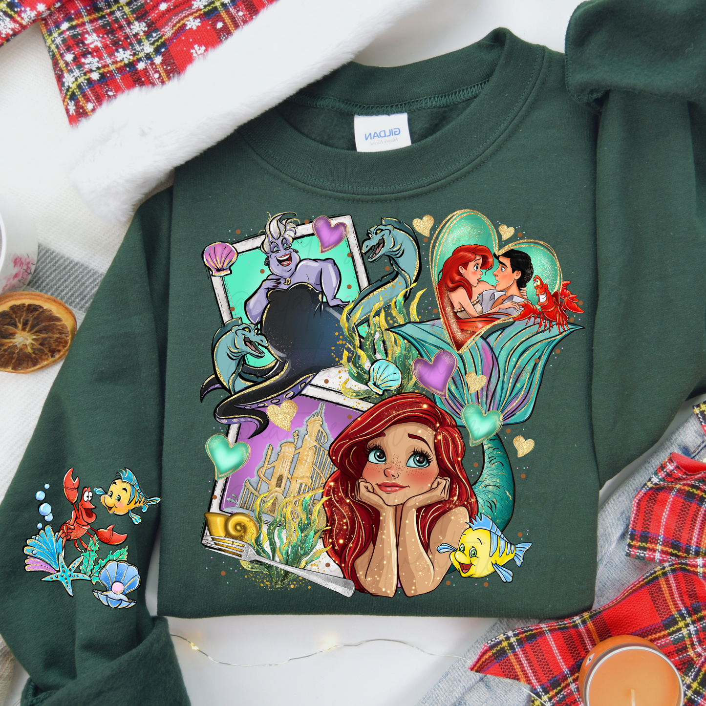 *Pre-Order* Mermaid Princess Cartoon Crewneck