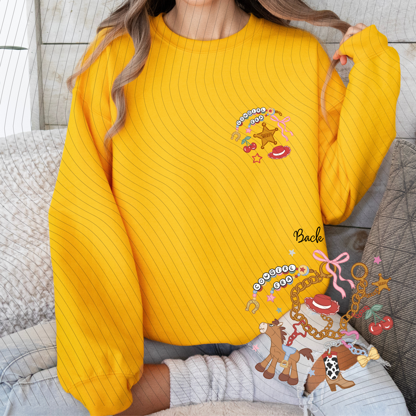 *Pre-Order* Cowgirl Charms Hoodie/Crewneck