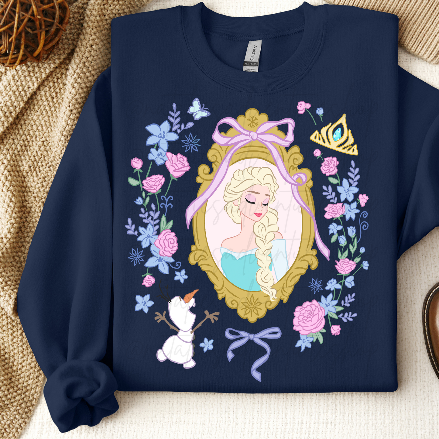 *Pre-Order* Ice Princess Portrait Crewneck