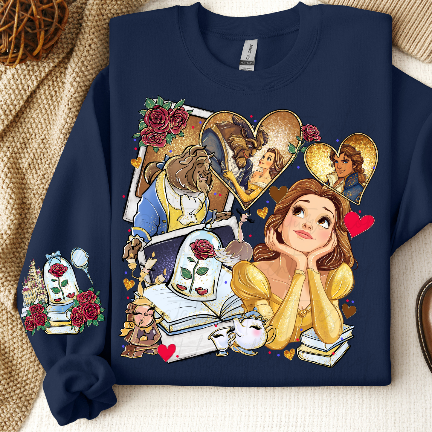 *Pre-Order* Beauty Princess Cartoon Crewneck
