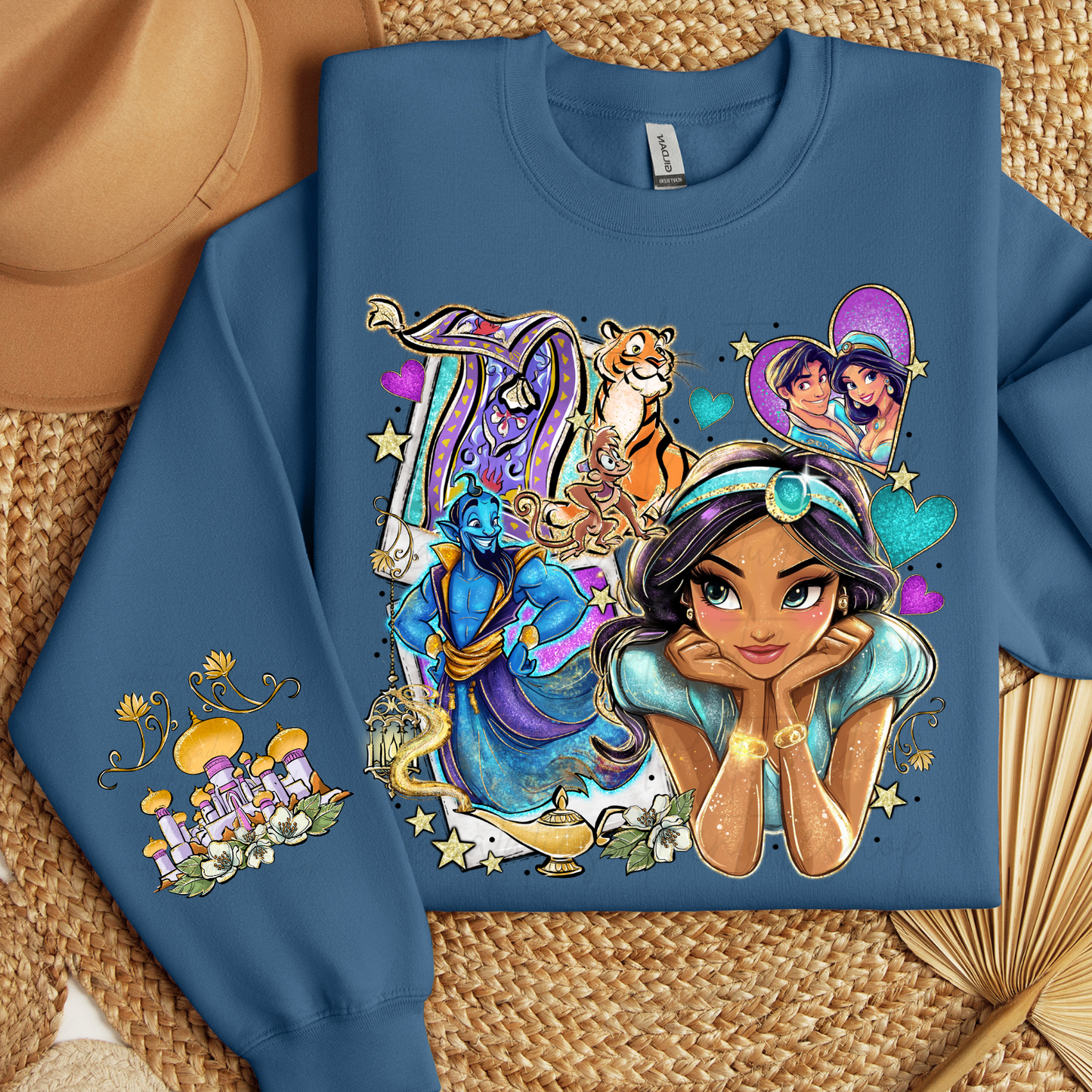 *Pre-Order* Arabian Princess Cartoon Crewneck