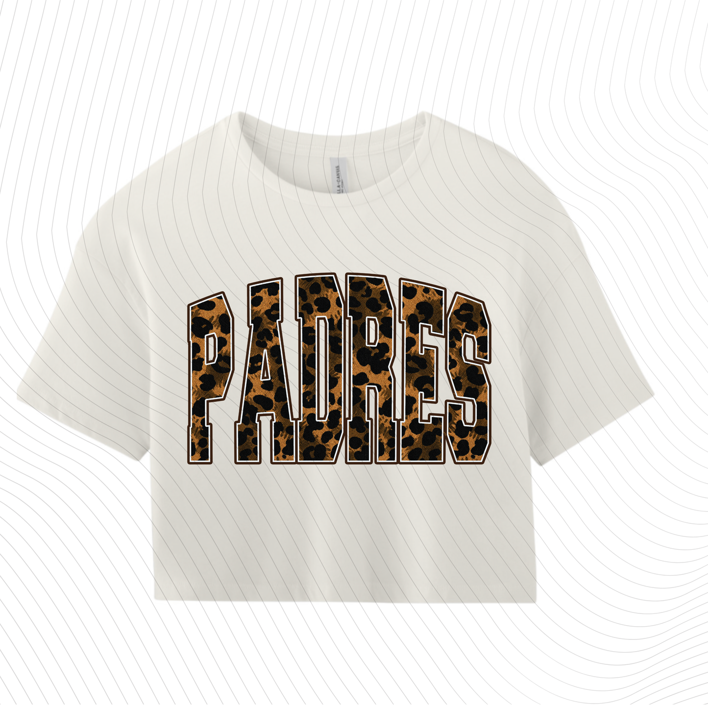 *Pre-Order* SD Pad Animal Print Crop Top