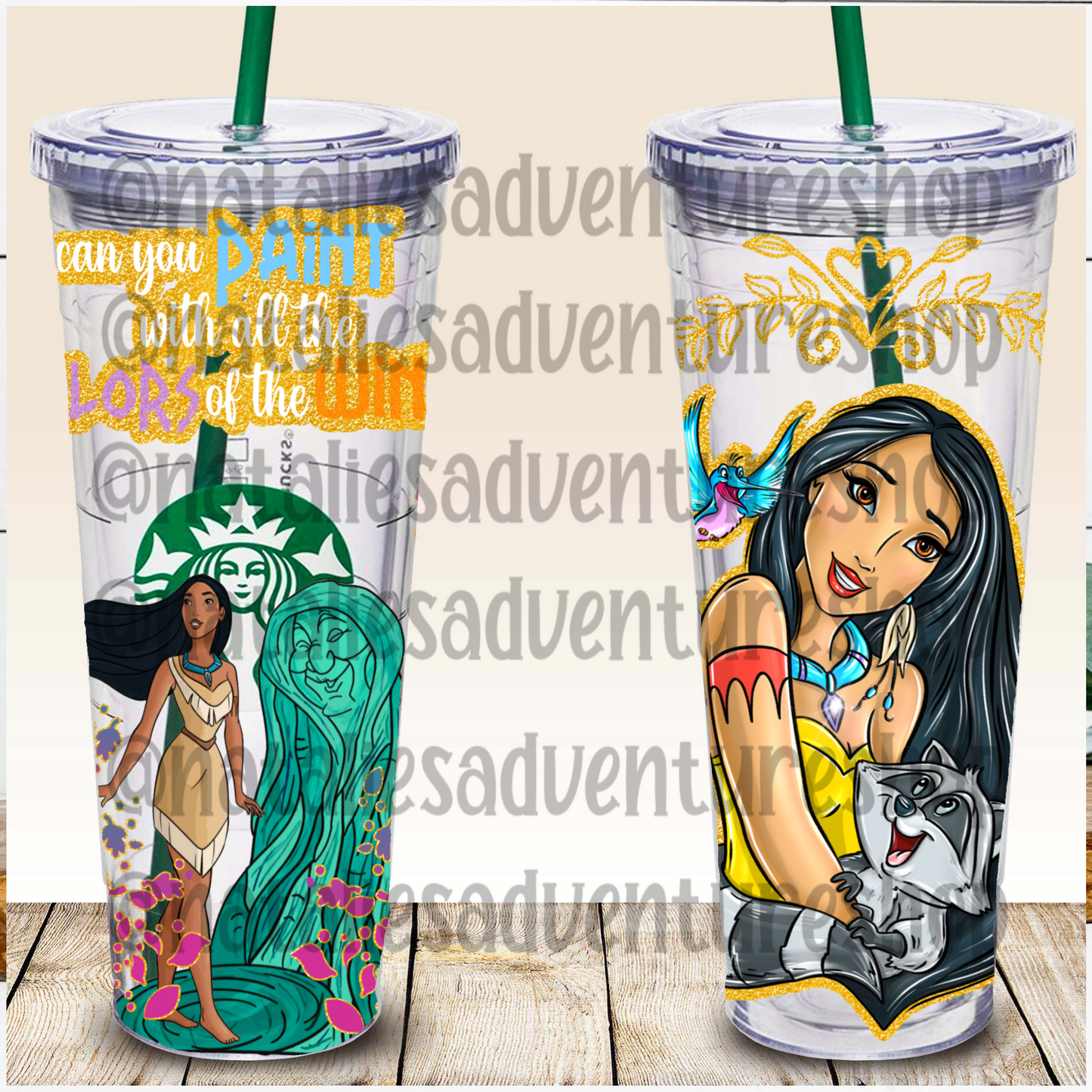 *Pre-Order* Princess 24oz Snowglobe Tumbler