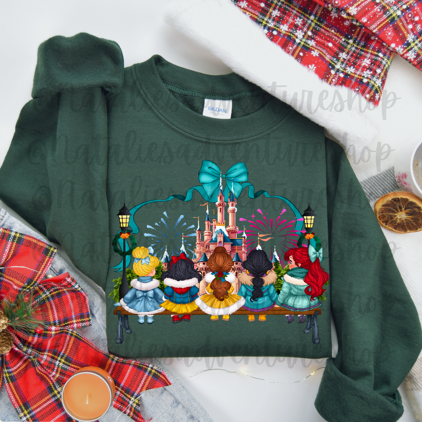 *Pre-Order* Princess Christmas Crewneck