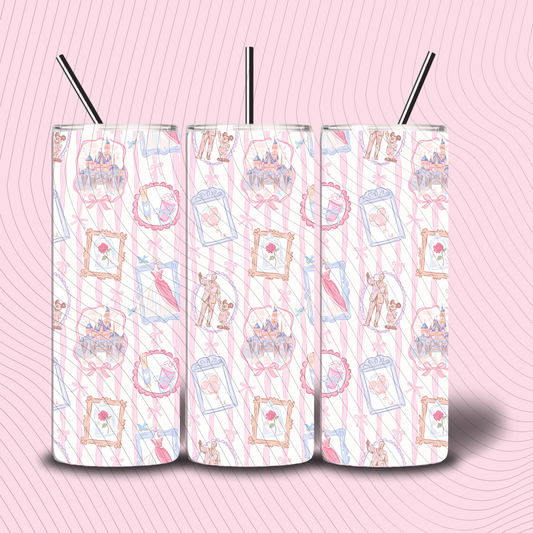 *Pre-Order* Spring Magic Castle 20oz Stainless Steel Tumbler