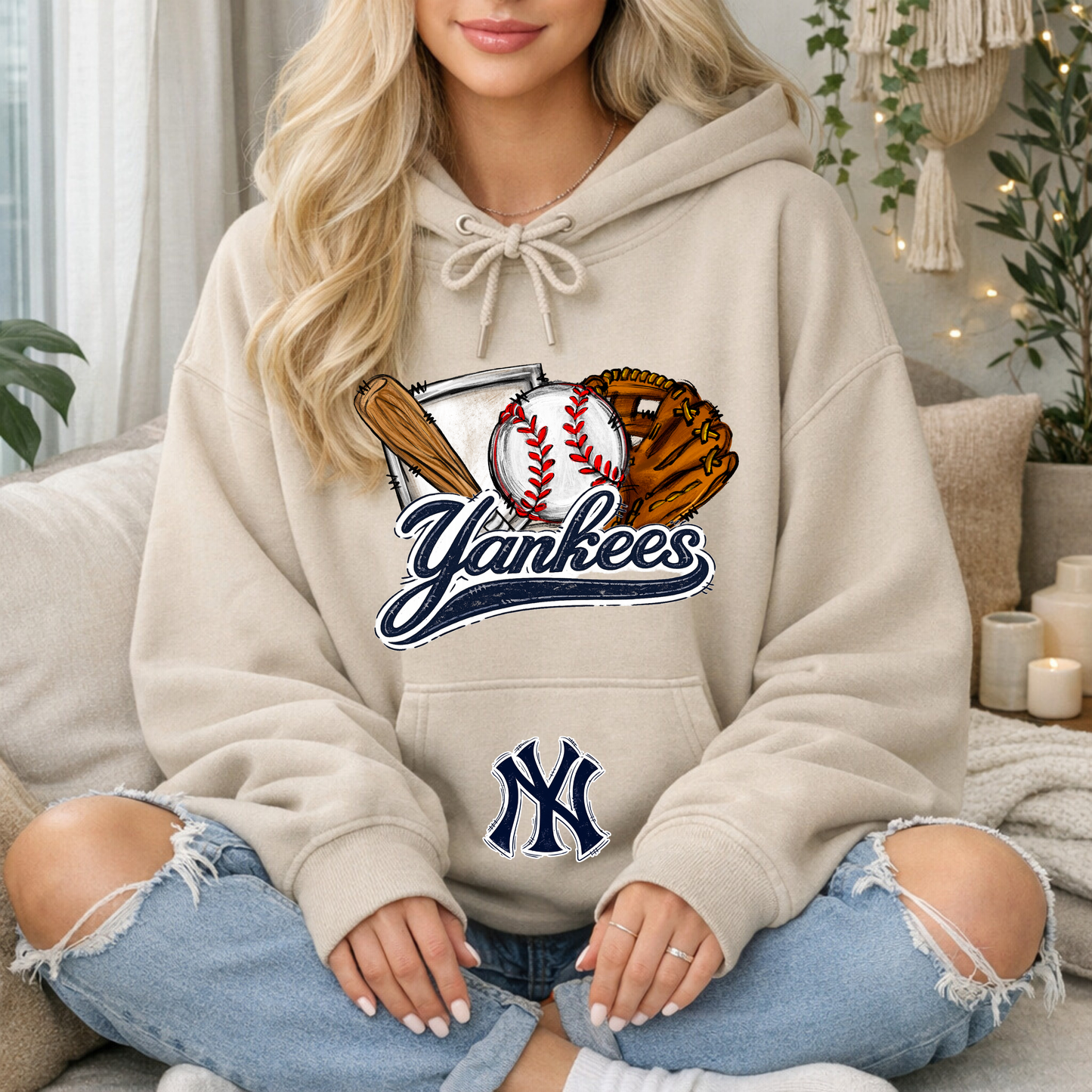 *Pre-Order* Doodle NYYank Hoodie/Crewneck