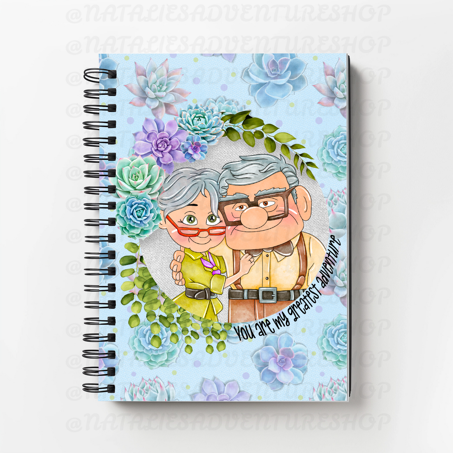 *Pre-Order* Adventure Succulents Notebook 120 pages