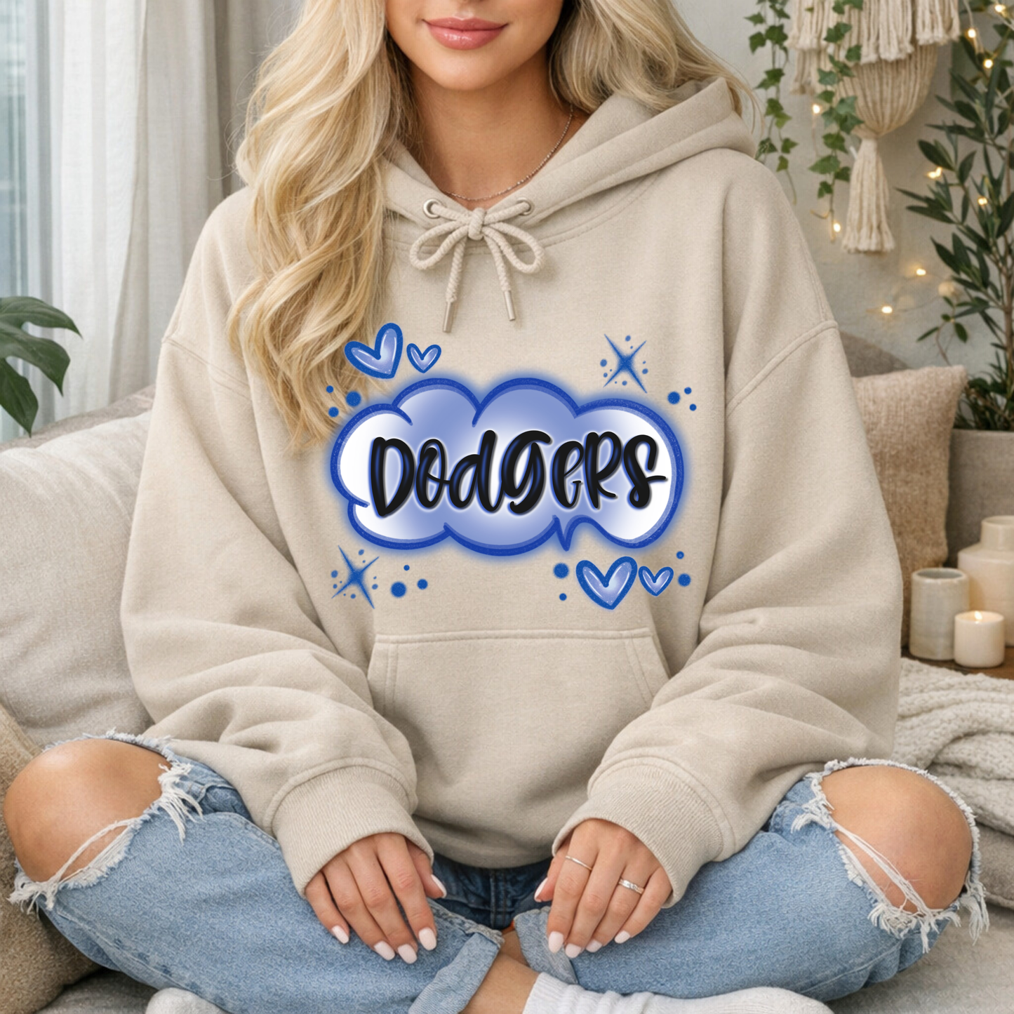 *Pre-Order* LADodge Airbrush Hoodie/Crewneck