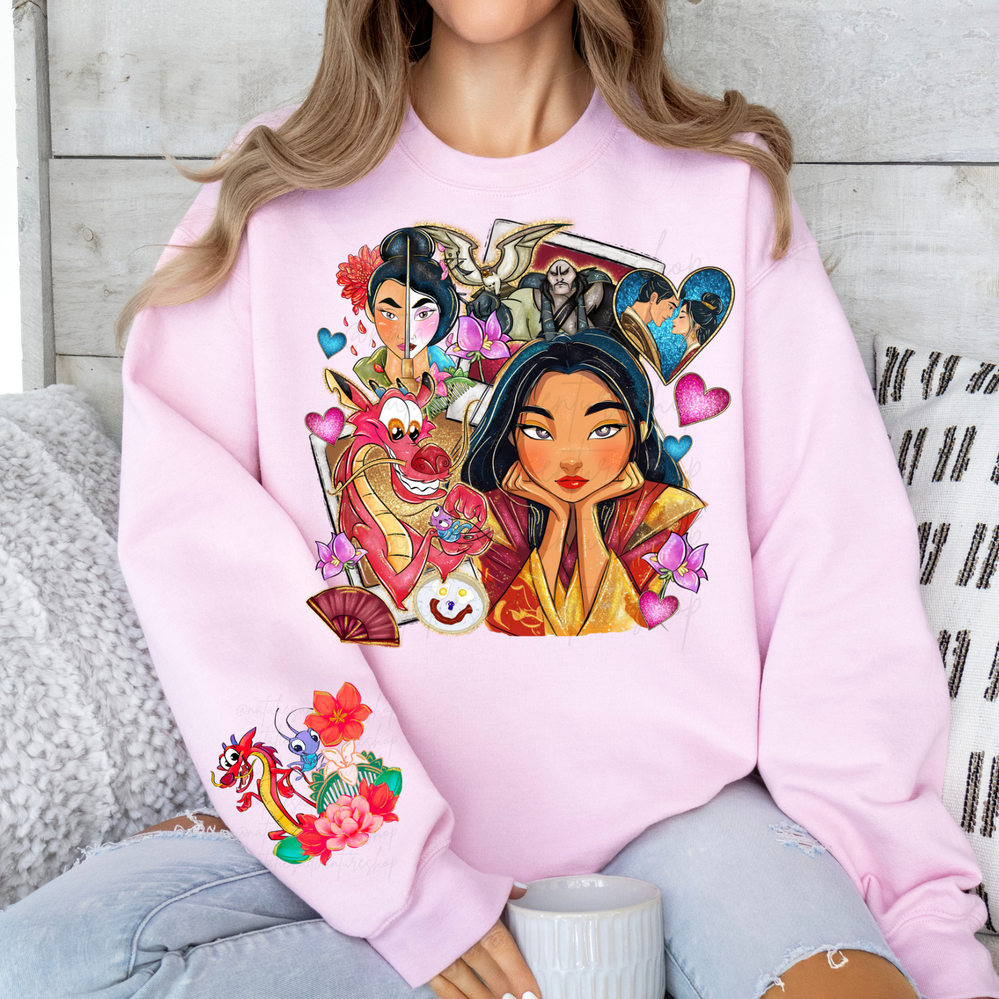 *Pre-Order* Loyal, Brave, True Princess Cartoon Crewneck