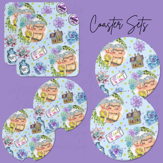 *Pre-Order* Adventure Succulents Coaster Sets