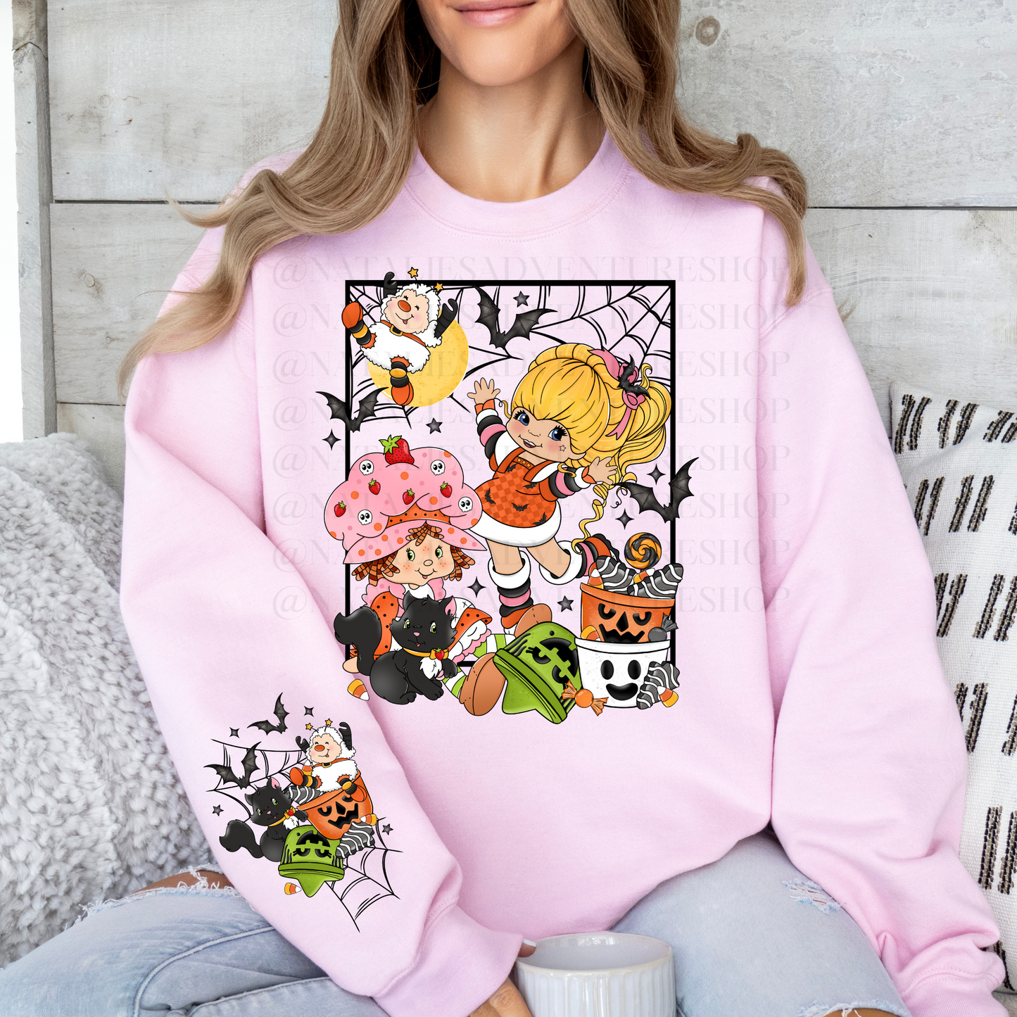 *Pre-Order* Strawberry Brite Halloween Crewneck