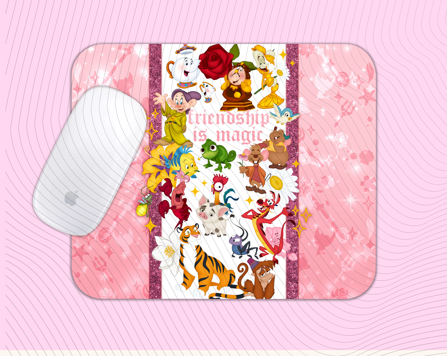 *Pre-Order* Pink/Blue Sidekicks Mousepad