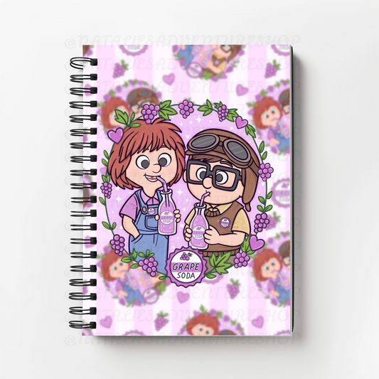 *Pre-Order* Grape Soda Club Notebook 120 pages