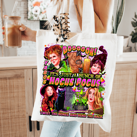*Pre-Order* Pocus Neon Canvas Tote Bag