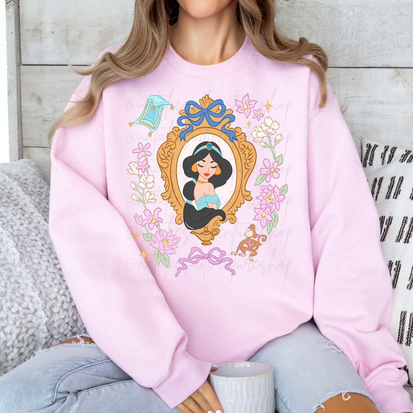 *Pre-Order* Jas Portrait Princess Crewneck