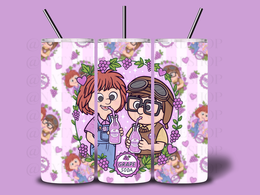 *Pre-Order* Grape Soda Club 20oz Stainless Steel Tumbler