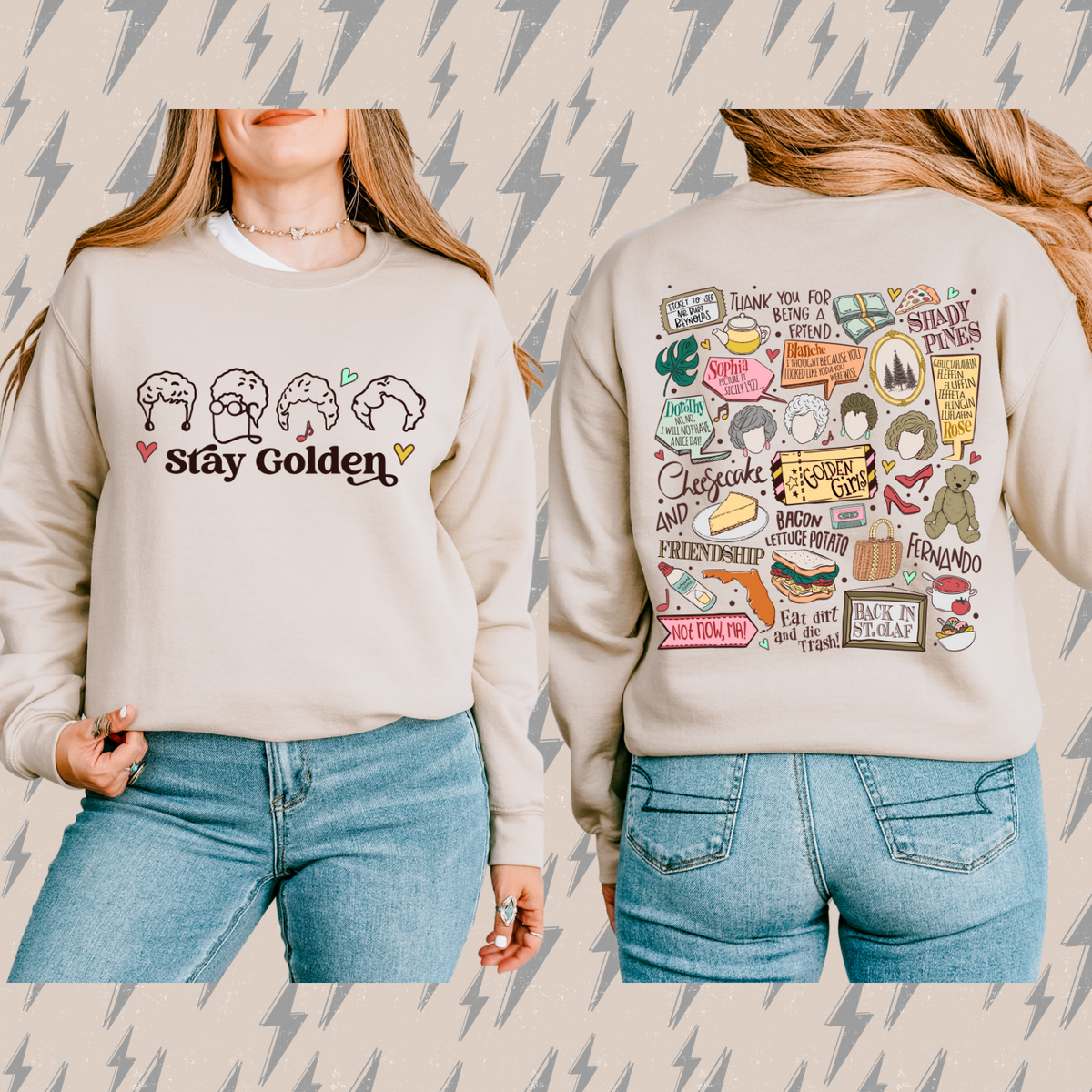 *Pre-Order* Golden Gals Crewneck