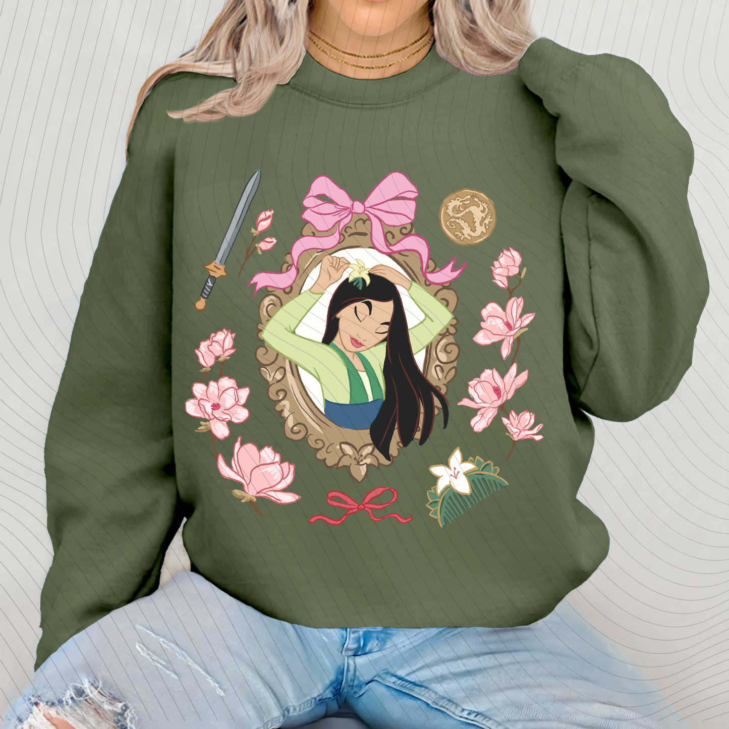 *Pre-Order* Fa Mula Frame Princess Crewneck