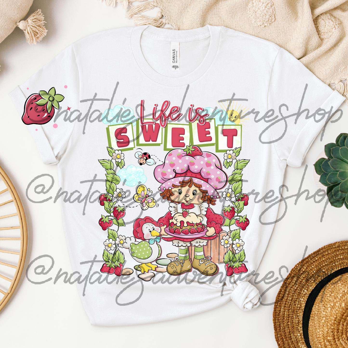 *Pre-Order* Strawberry Life is Sweet T-Shirts