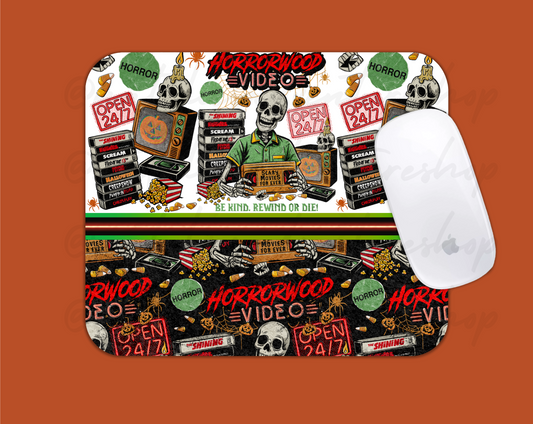 *Pre-Order* HorrorWood Movies Mousepad