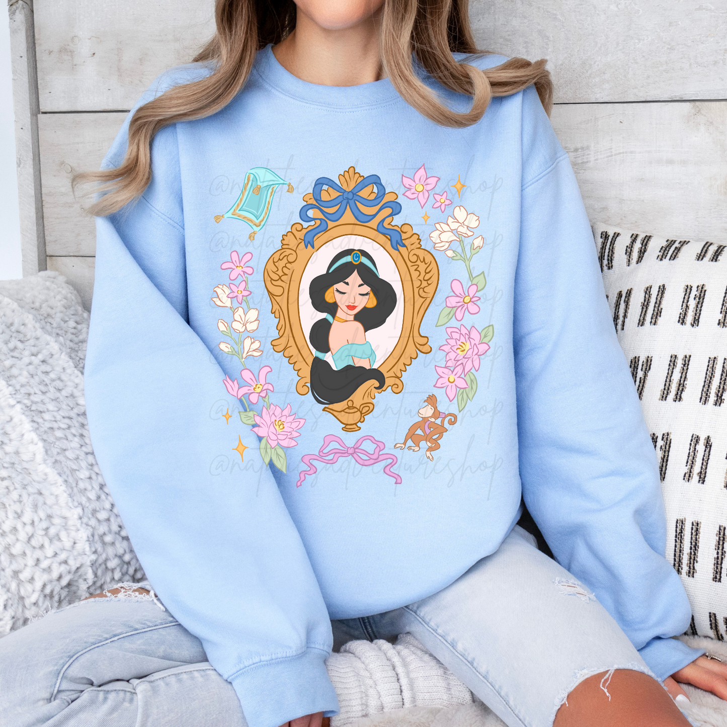 *Pre-Order* Jas Portrait Princess Crewneck