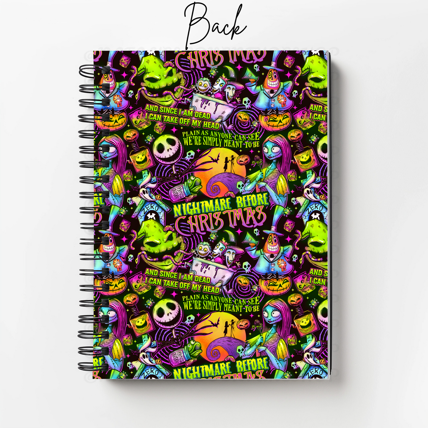 *Pre-Order* NBC Neon Notebook 120 pages