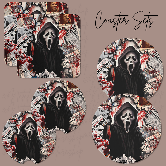 *Pre-Order* Ghost Coaster Sets