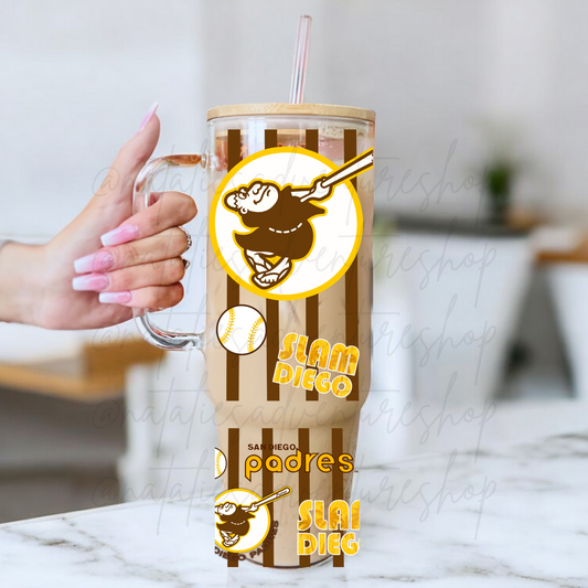 *Pre-Order* SD PAD 40oz Glass Tumbler