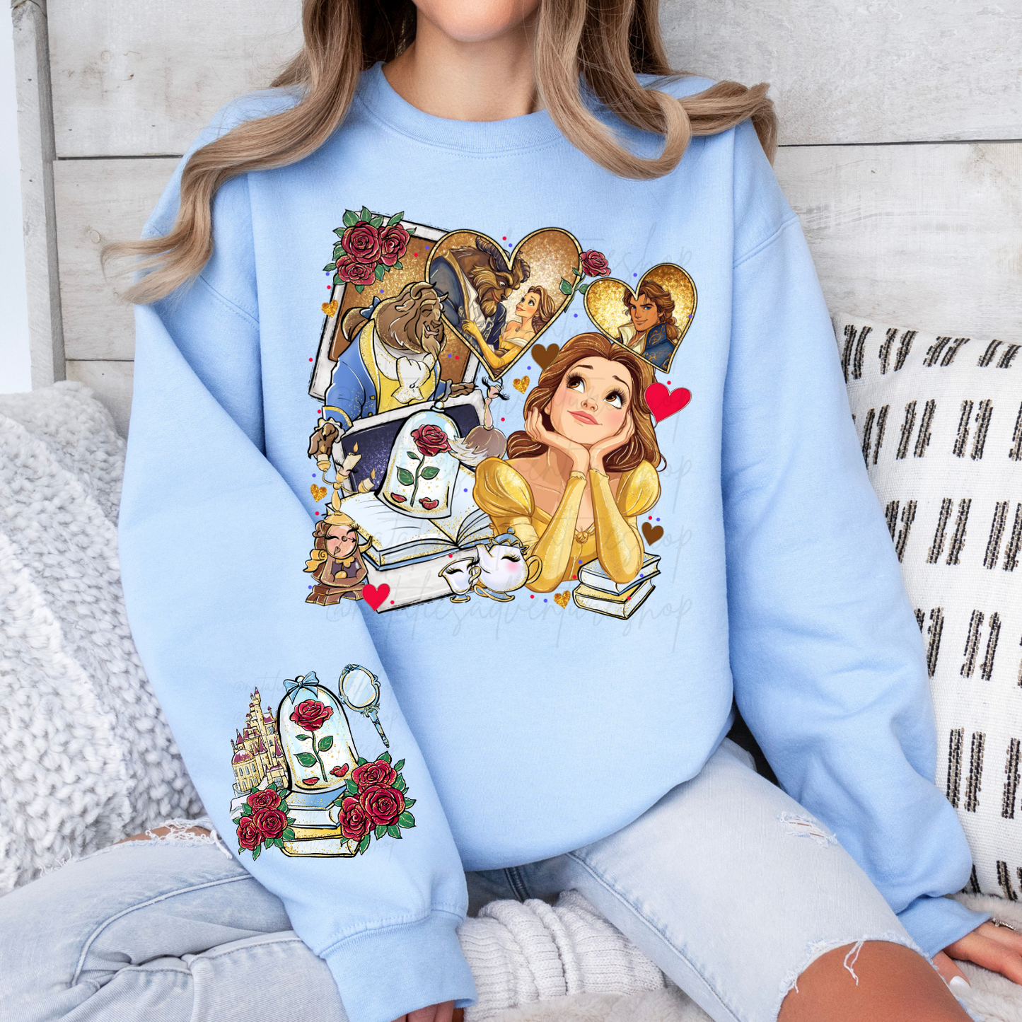 *Pre-Order* Beauty Princess Cartoon Crewneck