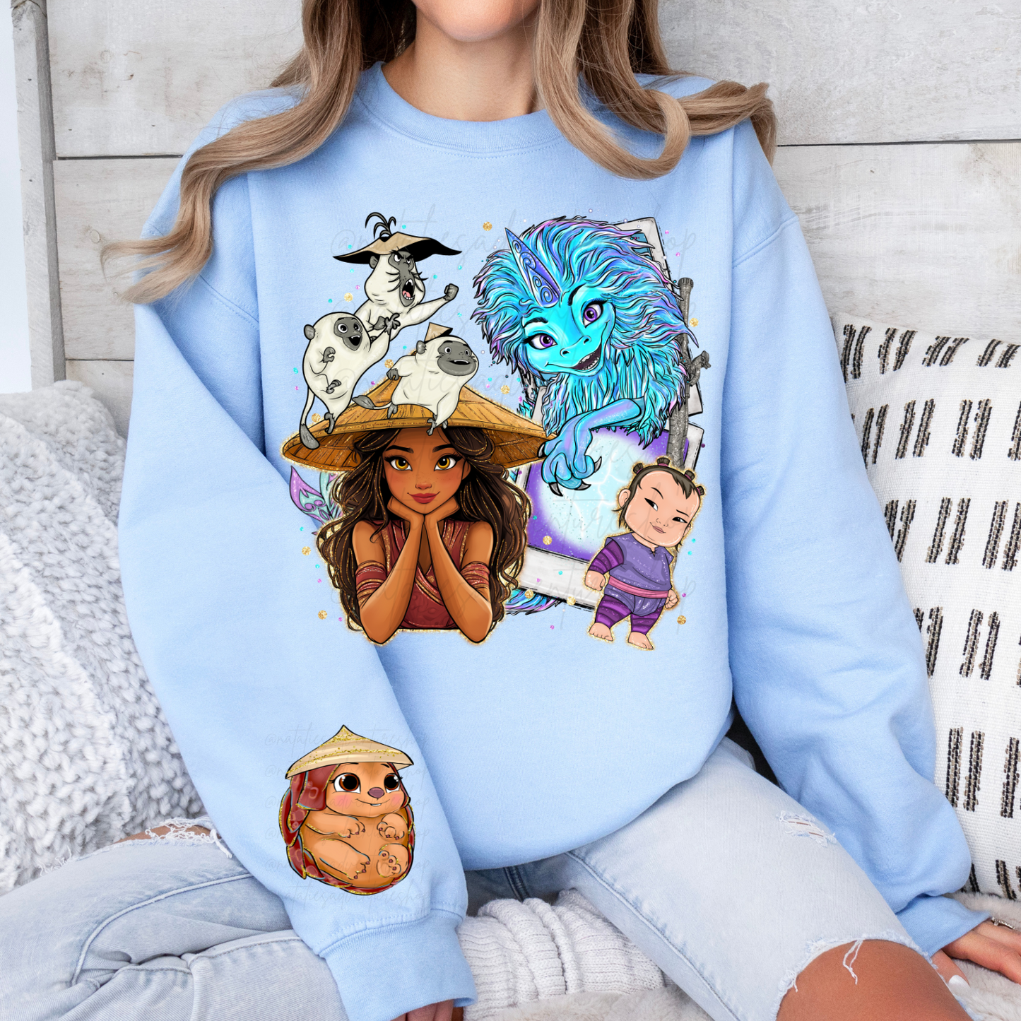 *Pre-Order* Dragon Princess Cartoon Crewneck