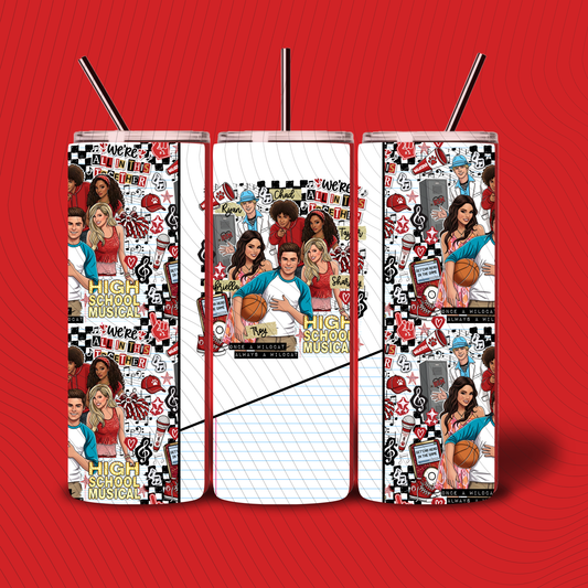 *Pre-Order* High School Mus 20oz Stainless Steel Tumbler