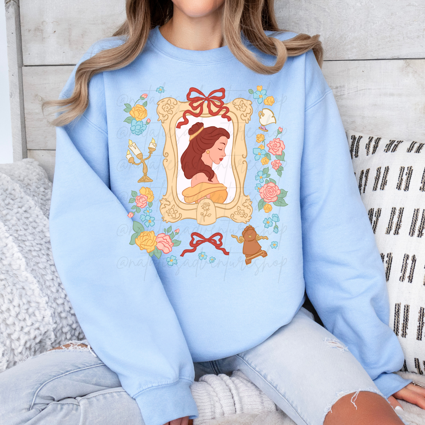 *Pre-Order* Beauty Princess Portrait Crewneck