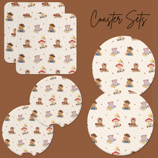 *Pre-Order* Toy Bears Coaster Sets