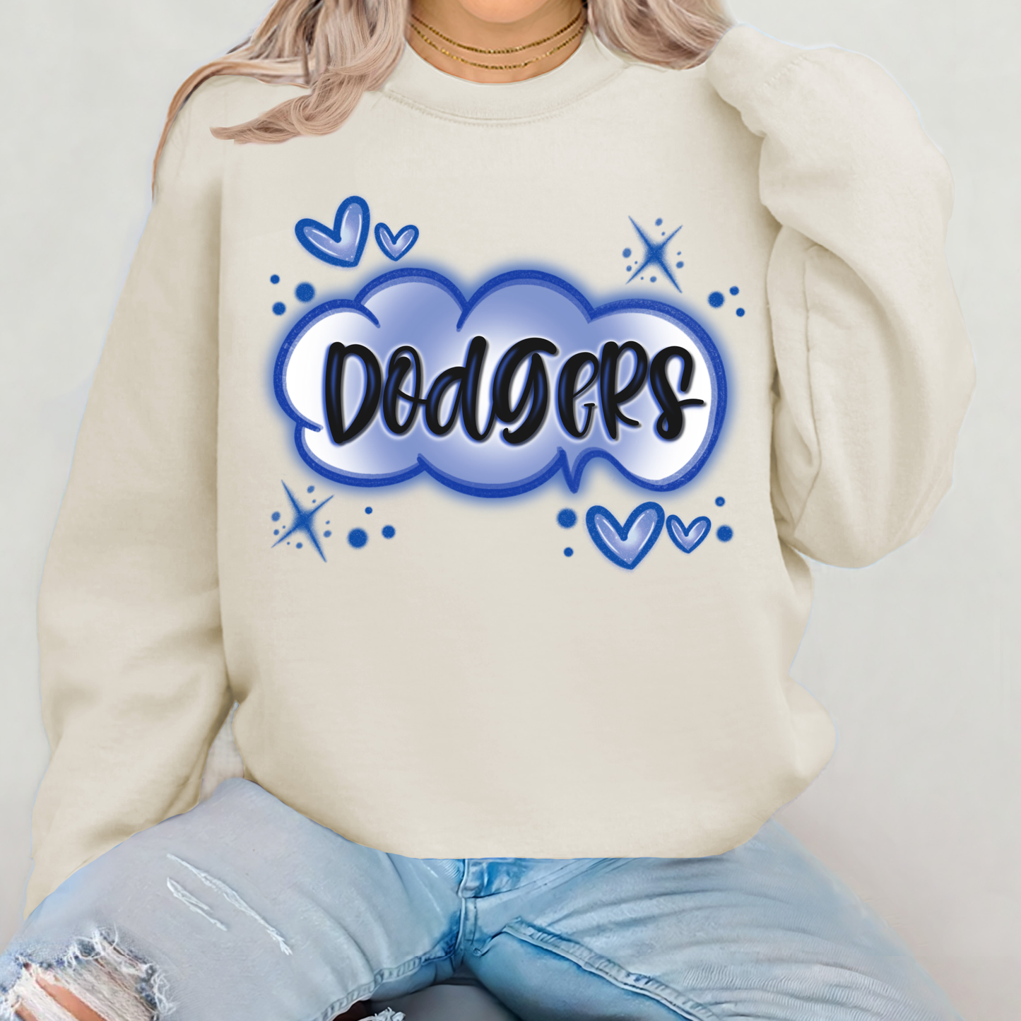 *Pre-Order* LADodge Airbrush Hoodie/Crewneck