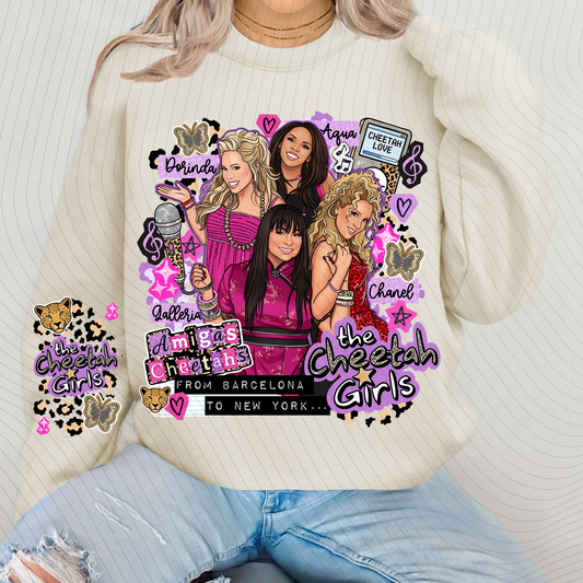 *Pre-Order* Cheetah Gal Crewneck