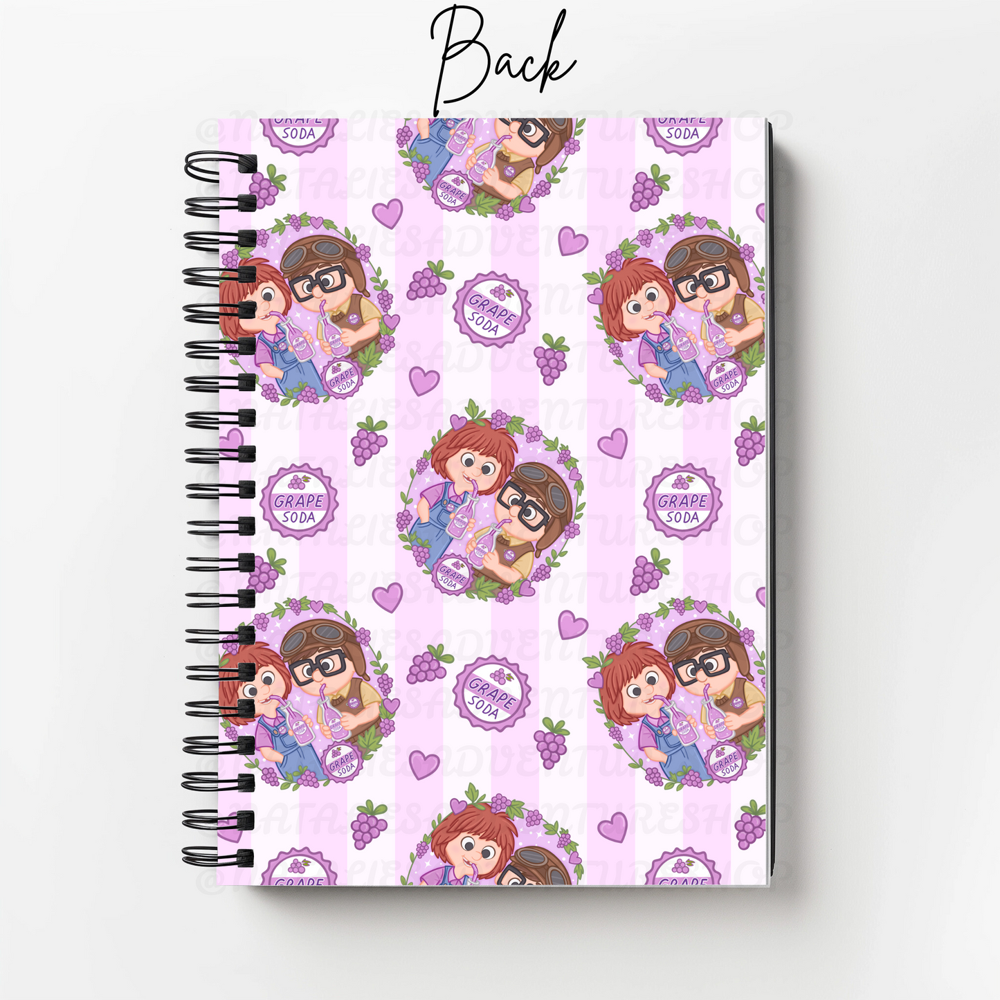 *Pre-Order* Grape Soda Club Notebook 120 pages