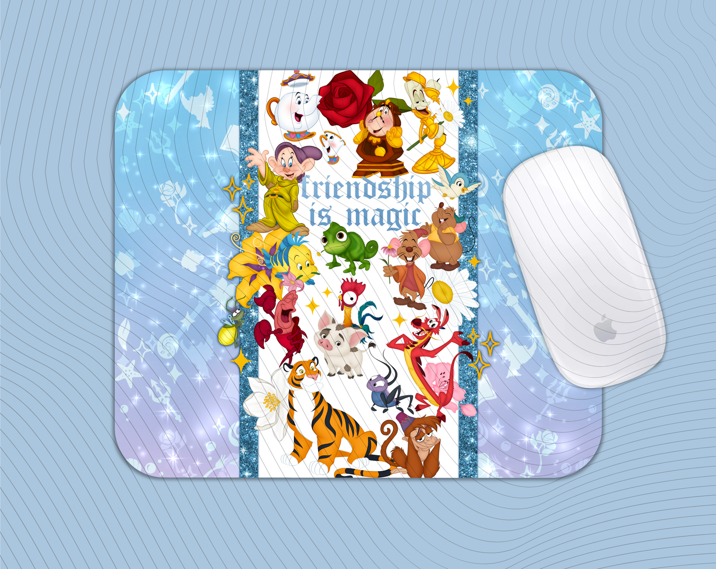 *Pre-Order* Pink/Blue Sidekicks Mousepad