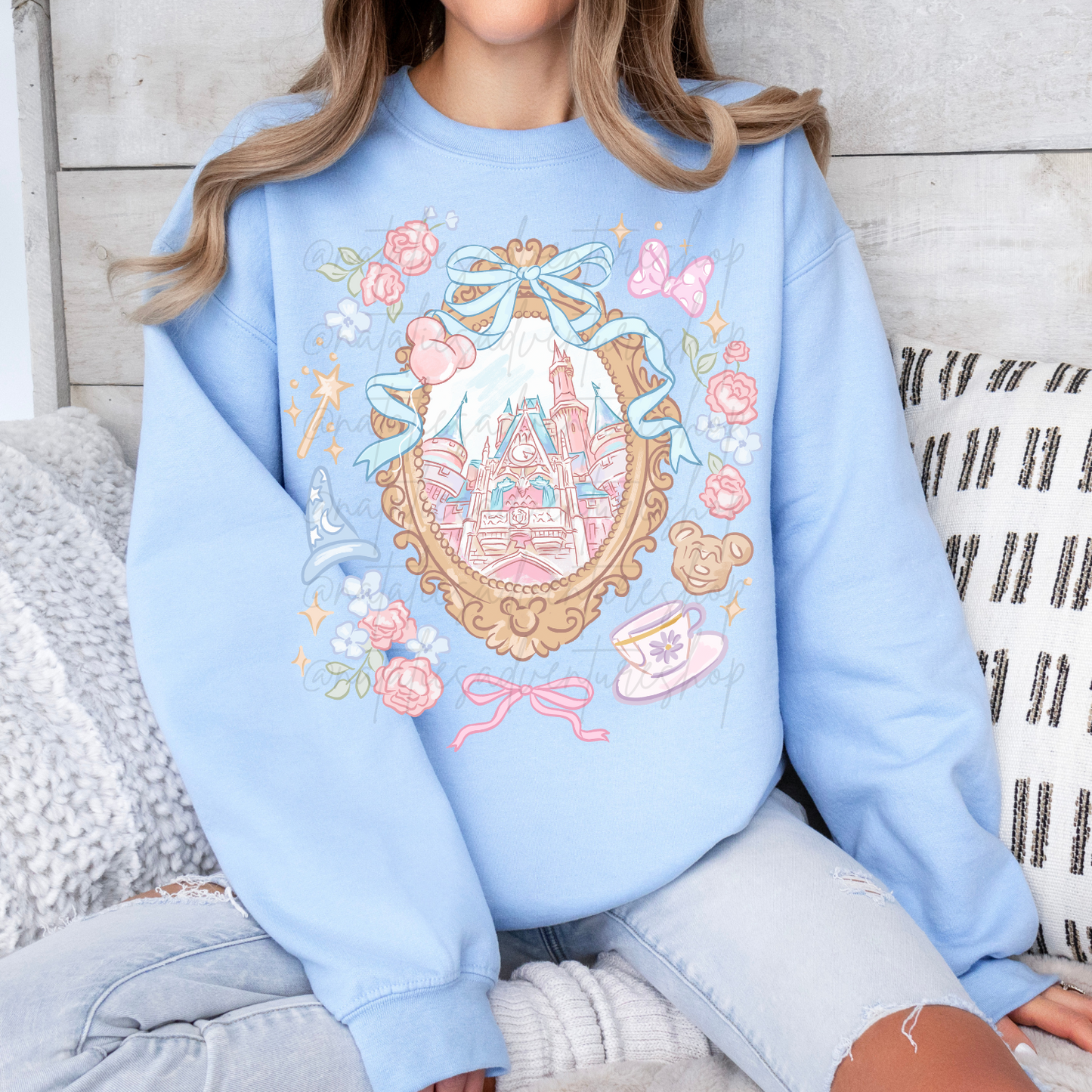 *Pre-Order* Castle Magic Cartoon Crewneck