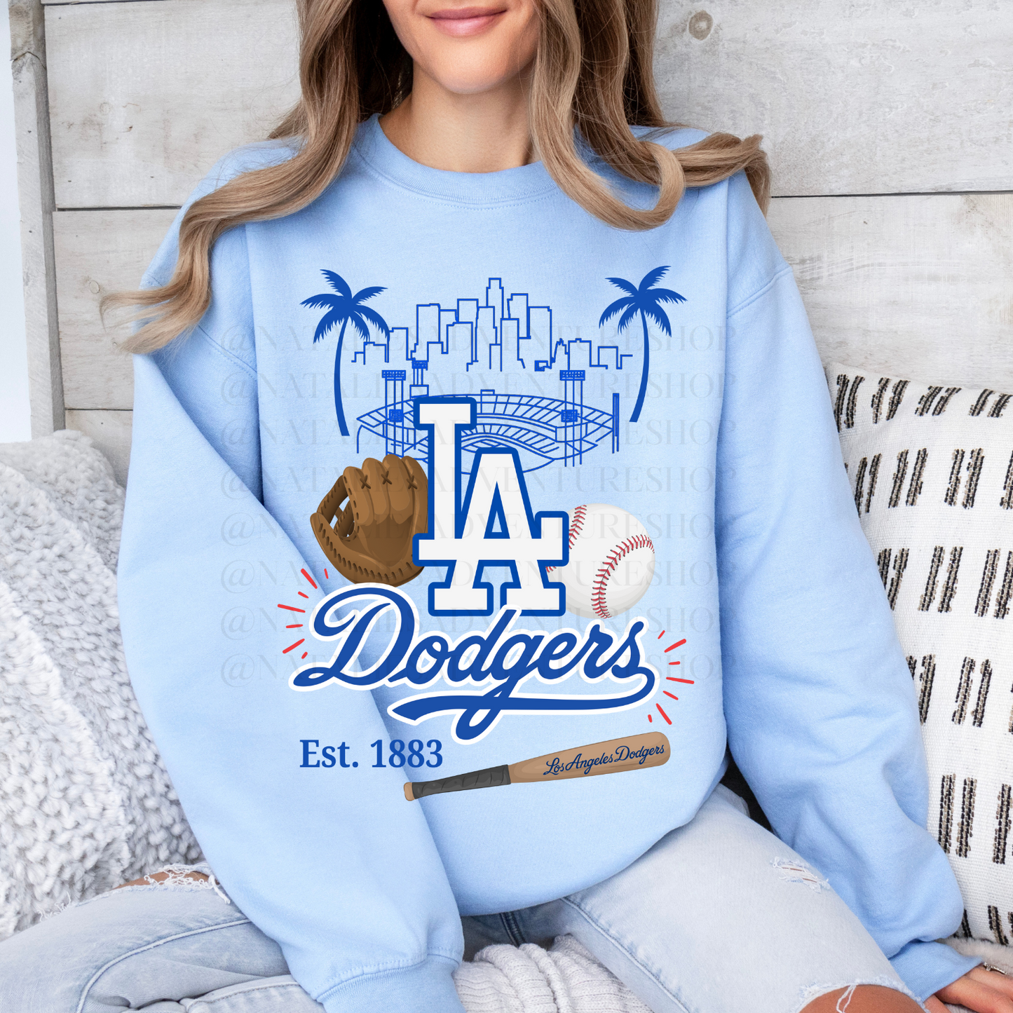 *Pre-Order* LA Dodg Stadium Crewneck