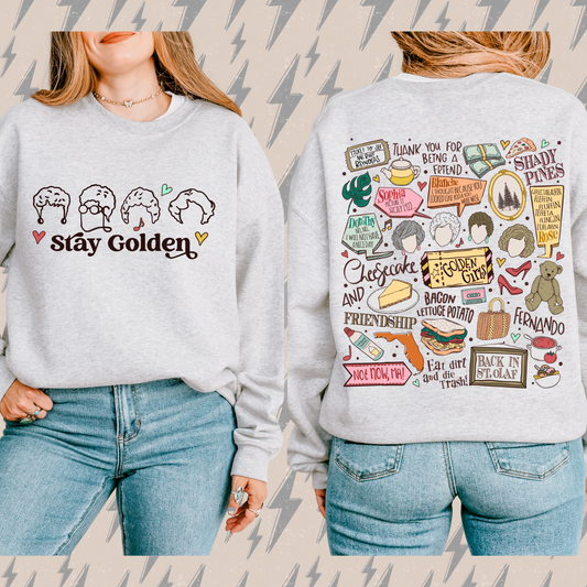 *Pre-Order* Golden Gals Crewneck