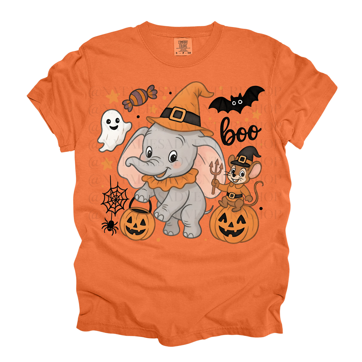 *Pre-Order* Elephant Halloween (Comfort Colors)