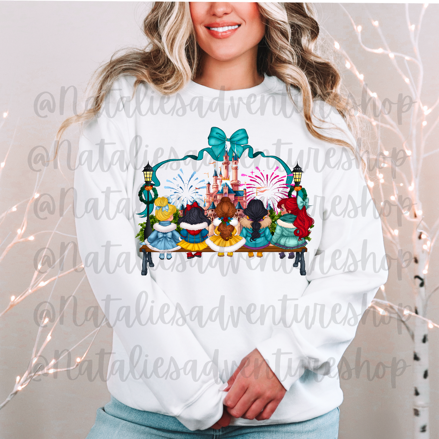 *Pre-Order* Princess Christmas Crewneck