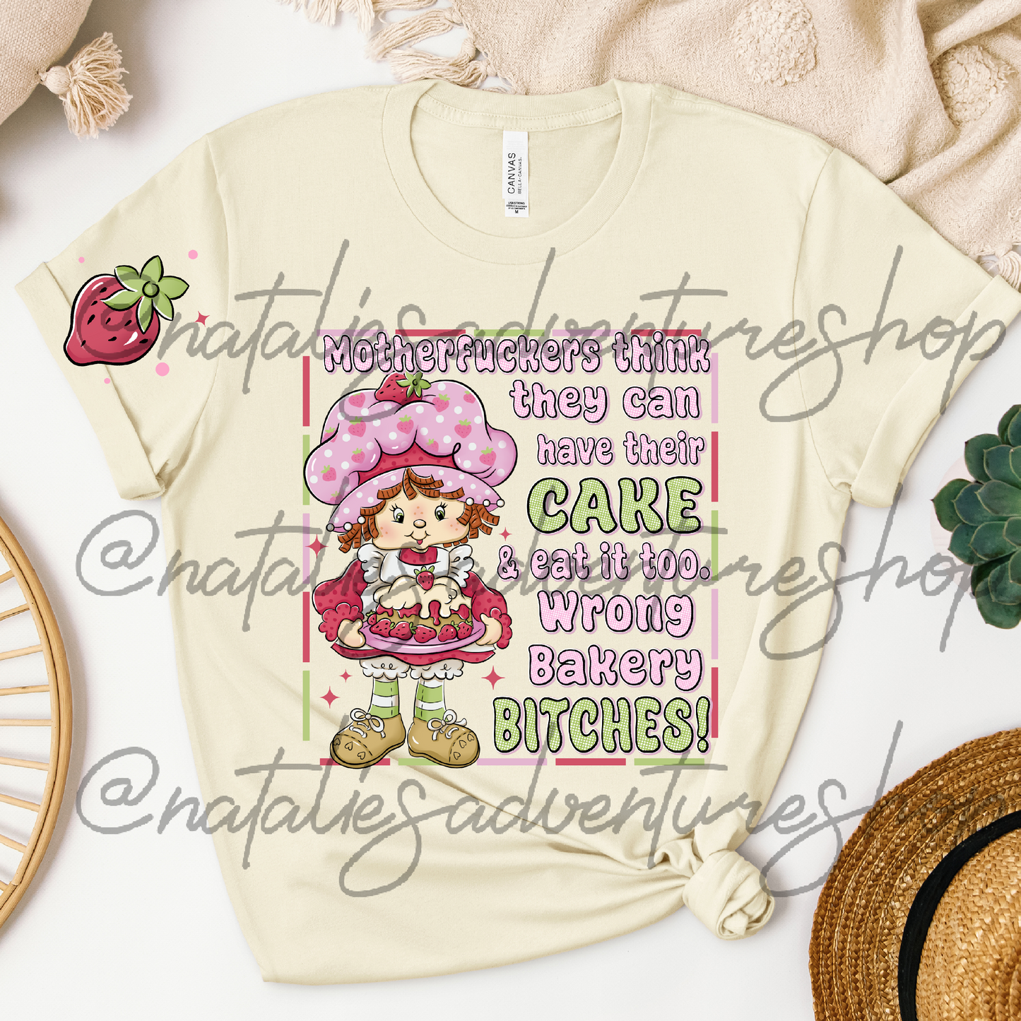 *Pre-Order* Strawberry Wrong Bakery T-Shirts