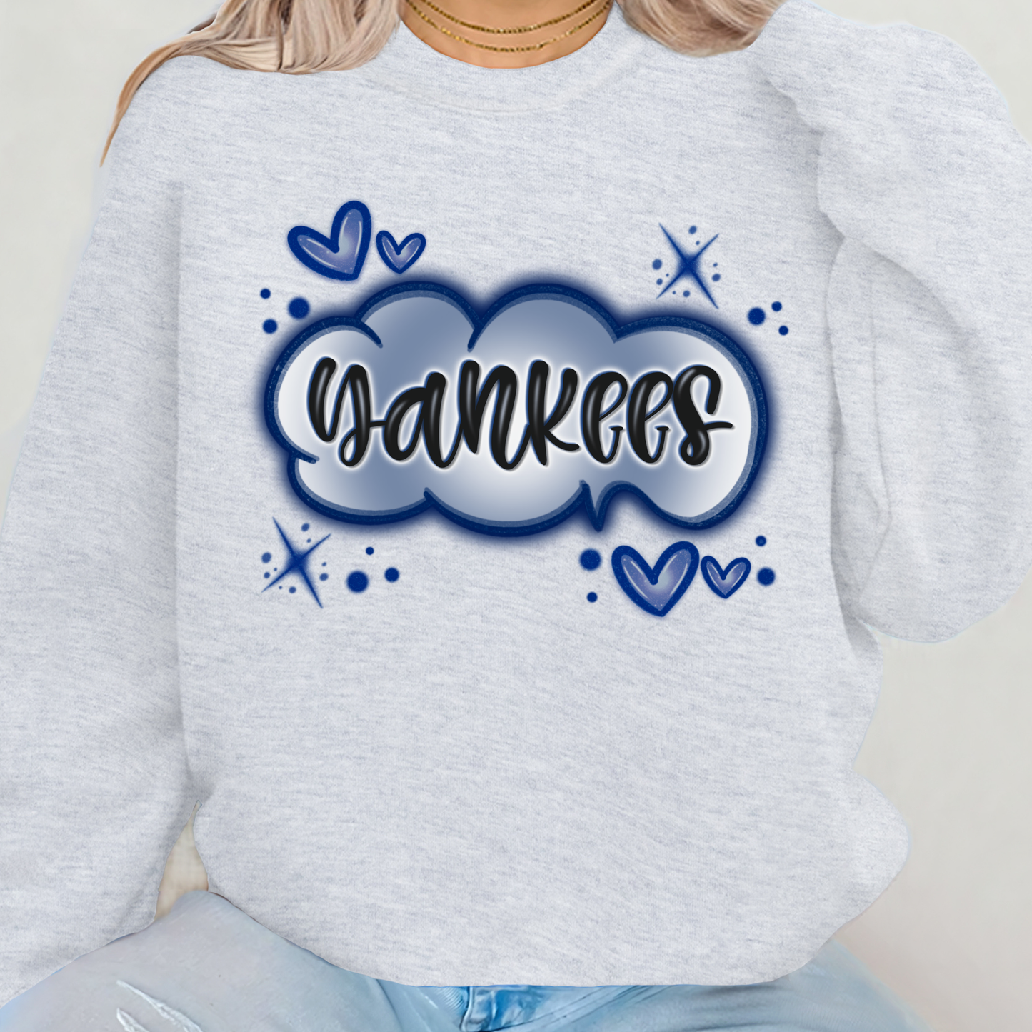*Pre-Order* NYYank Airbrush Hoodie/Crewneck