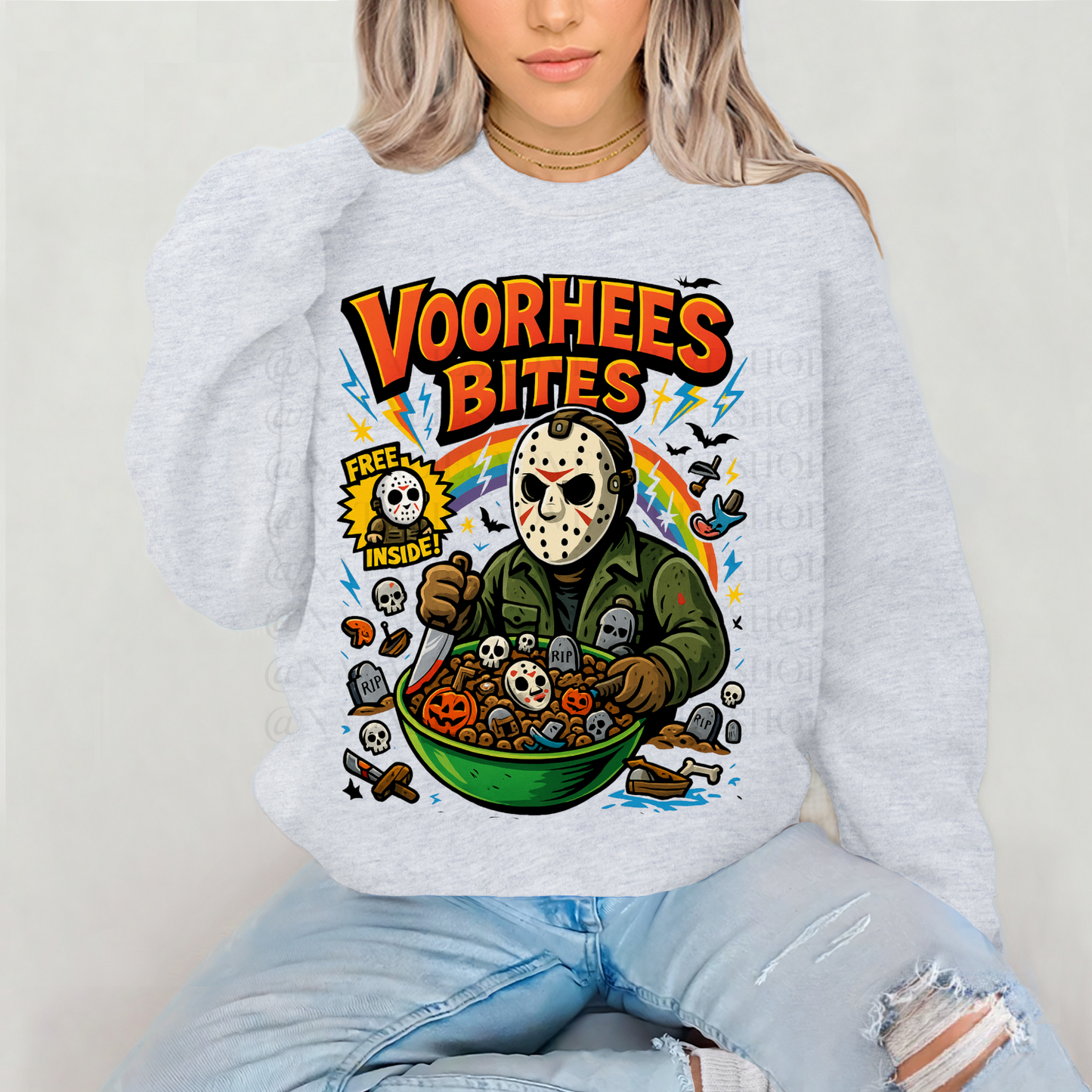 *Pre-Order* Vorhees Bites Cereal Crewneck