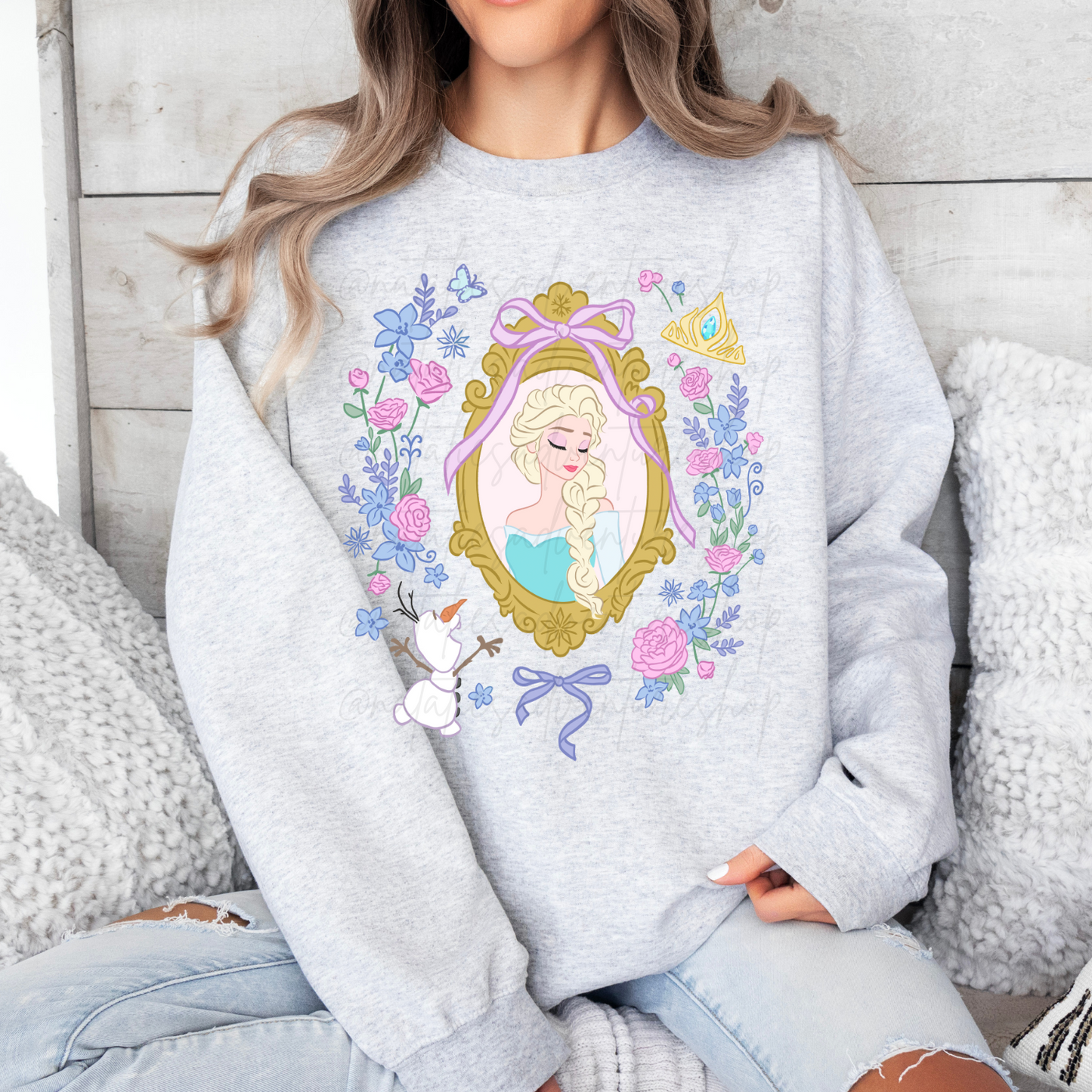 *Pre-Order* Ice Princess Portrait Crewneck