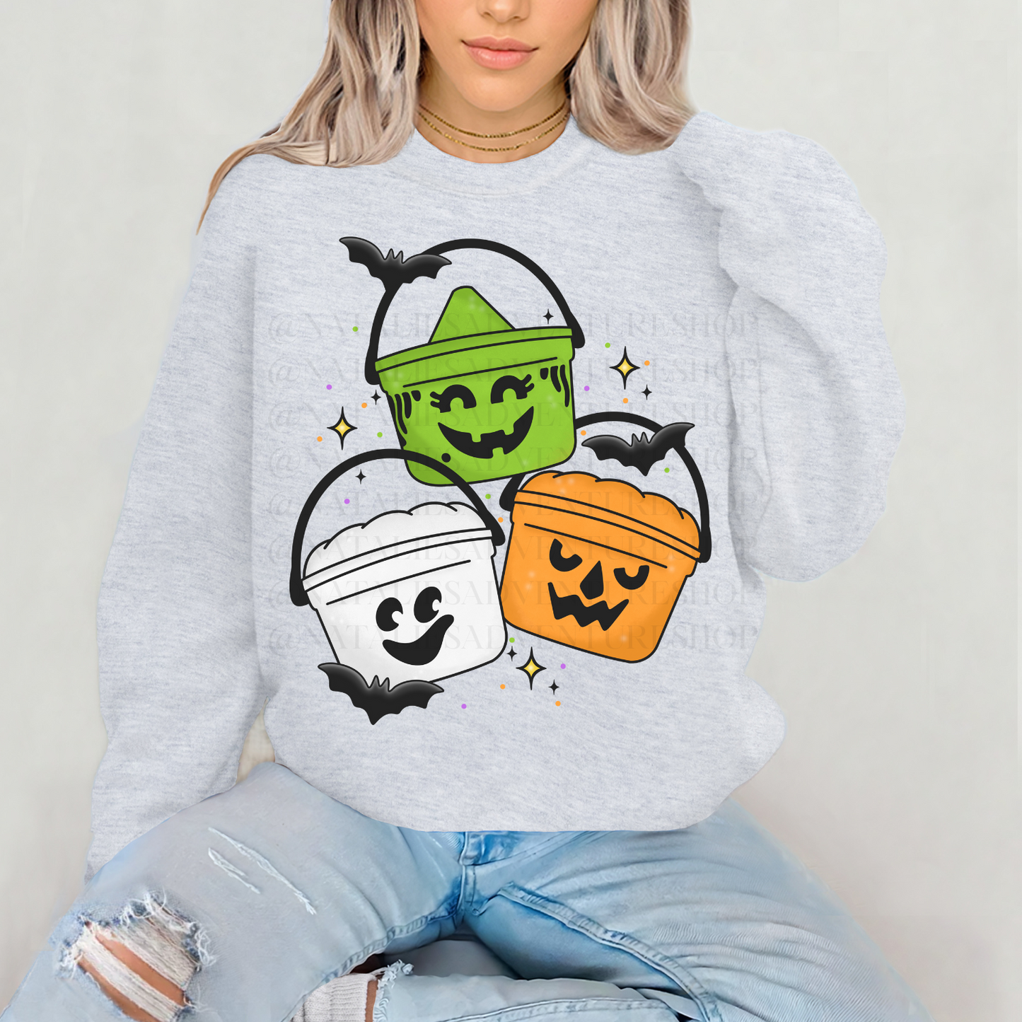 *Pre-Order* Halloween Buckets Crewneck